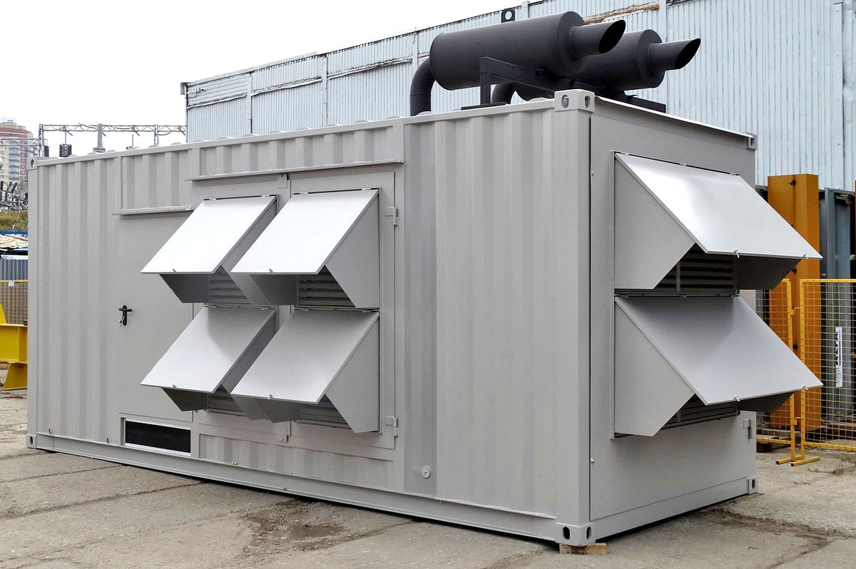 Контейнер для ДГУ с шумоизоляцией