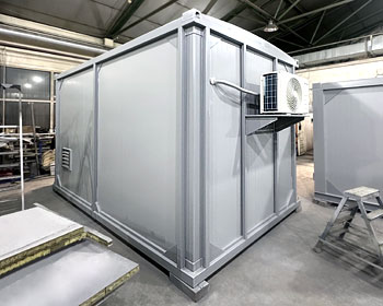 Контейнер для ДГУ производства компании ООО «СтройЭнергоТехника»