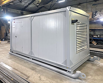 Контейнер для ДГУ производства компании ООО «СтройЭнергоТехника»