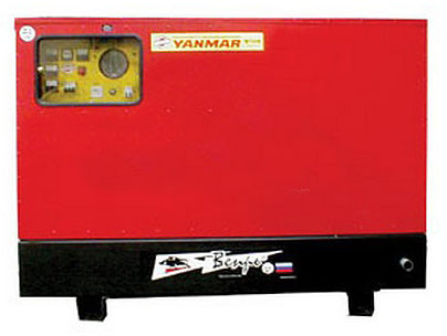 Дизельный генератор Вепрь АДА в кожухе