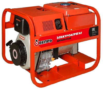 Дизельный генератор Вепрь