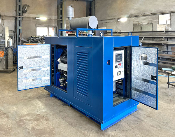 Дизельный генератор СЭТ АД-60С-Т400-1Р (ЯМЗ) в кожухе