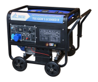 Бензиновый генератор ТСС GGW 5.0/200ED-R сварочный инверторный