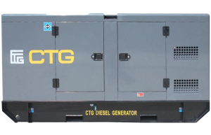 Дизельный генератор CTG 440YU в кожухе