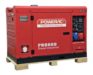 Дизельный генератор Powerac PR8000 Diesel Industrial