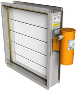 Воздушный клапан универсальный УВК-Ех (взрывозащищенное исполнение)