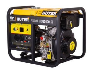 Дизельный генератор Huter LDG 5000LX