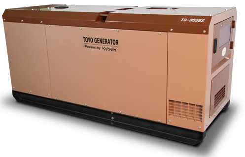 Дизельный генератор Kubota TG-30SBS