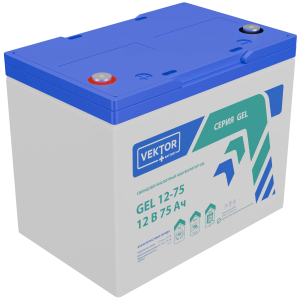 Аккумулятор Vektor Energy GEL 12-75