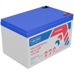 Аккумулятор Vektor Plus HR 12-52W