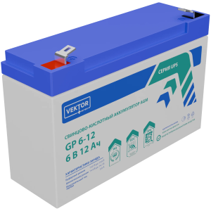 Аккумулятор Vektor Energy GP 6-12S