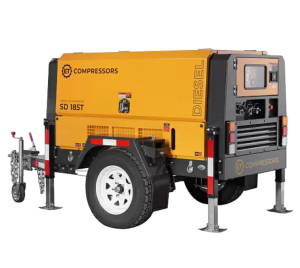 Дизельный компрессор ET-Compressors ET SD-185T-7 на шасси
