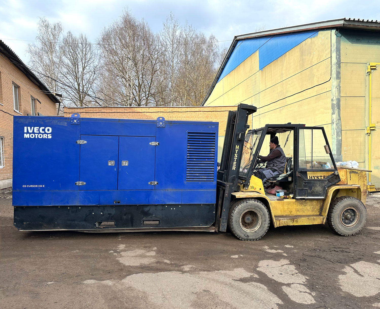 Ремонт электростанции Iveco 200 кВт