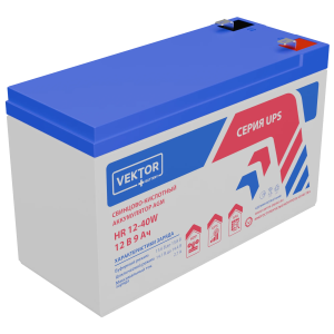 Аккумулятор Vektor Energy HR 12-40W