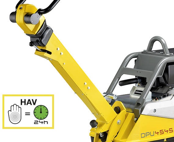 Виброплита дизельная реверсивная Wacker Neuson DPU 4545He