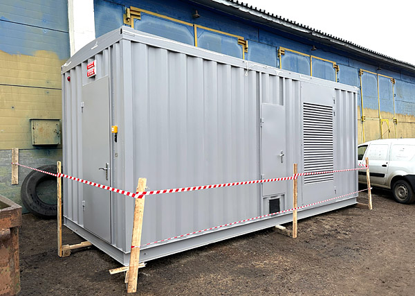 Контейнер для генератора Aksa 600 кВт