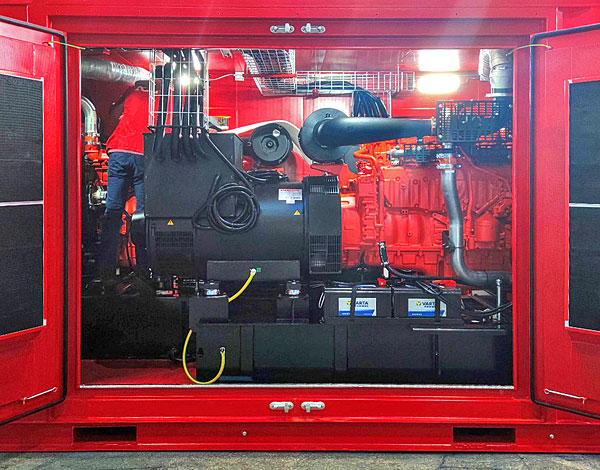 Отгрузка ДГУ TWIN ECS 1250