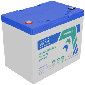 Аккумулятор Vektor Plus GEL 12-75