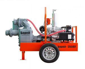 Дизельная мотопомпа Борей-355 ВУ