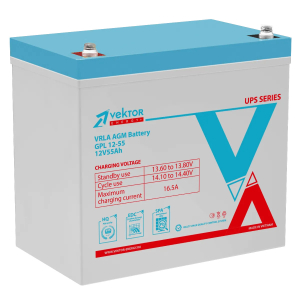Аккумулятор Vektor Plus GPL 12-55