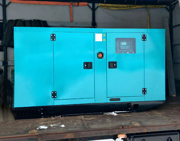 Отгрузка ДГУ СЭТ АД-40-Т400 в кожухе