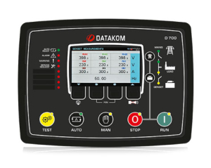 Контроллер для генератора Datakom D-700 TFT-AMF (RS-485, Ethernet) Контроллер для генератора Datakom D-700 TFT-AMF (RS-485, Ethernet)