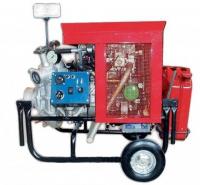 Мотопомпа пожарная Водолей МП 20/100.02 (на тележке)