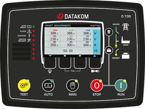 Контроллер для генератора Datakom D-700-MK3 (USB, CAN, MPU) Контроллер для генератора Datakom D-700-MK3 (USB, CAN, MPU)