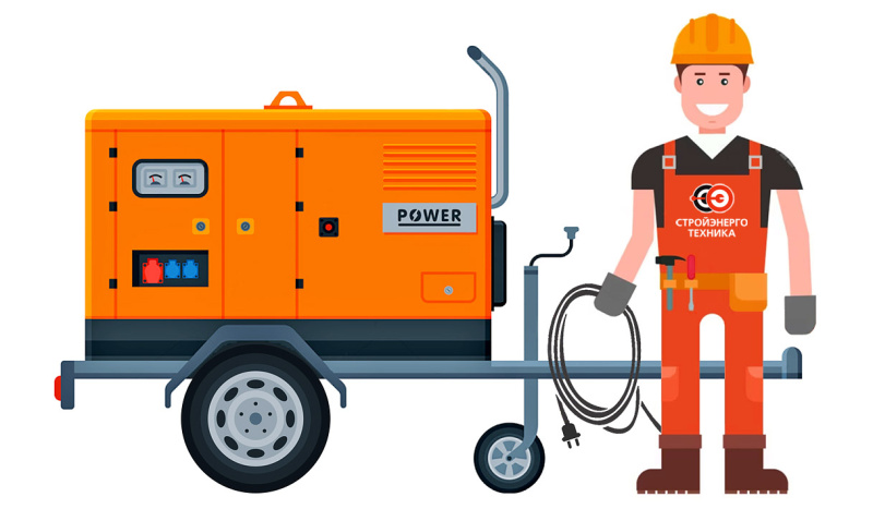 Передвижные дизельные генераторы на шасси
