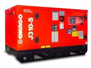 Дизельный генератор Energo J310-S в кожухе