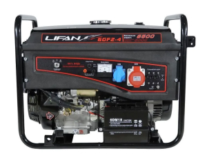 Бензиновый генератор Lifan 6 GF2-4 (LF7000E3)