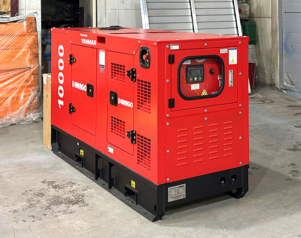 Отгрузка генератора Energo MP10-230Y-S в кожухе