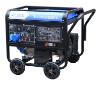 Бензиновый генератор ТСС GGW 6.0/250ED-R сварочный инверторный