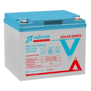 Аккумулятор Vektor Plus GEL 12-45