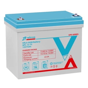 Аккумулятор Vektor Plus GPL 12-75