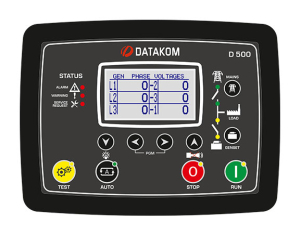 Контроллер для генератора Datakom D-500-LITE-MK3 (MPU + J1939) Контроллер для генератора Datakom D-500-LITE-MK3 (MPU + J1939)