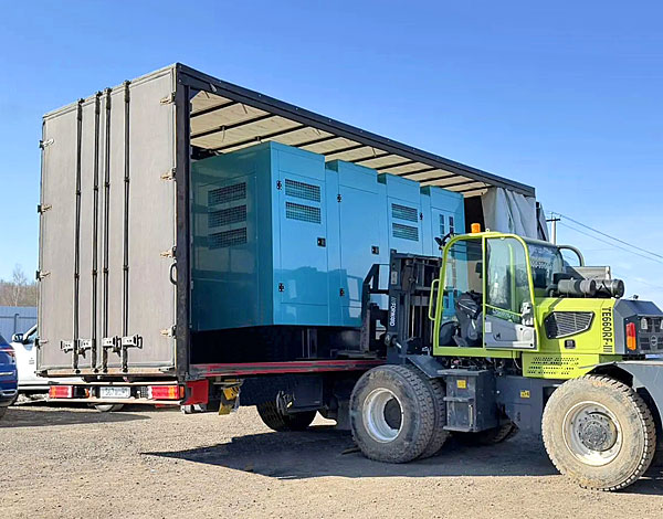 Отгрузка ДГУ СЭТ АД-500-Т400 в кожухе