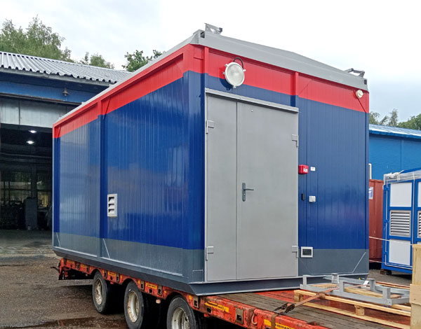 Блок-контейнер связи и коммуникаций