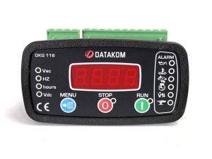 Контроллер ручного и удаленного запуска генератора Datakom DKG-116 12V Контроллер ручного и удаленного запуска генератора Datakom DKG-116 12V