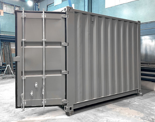 Отгрузка 10-футового морского контейнера