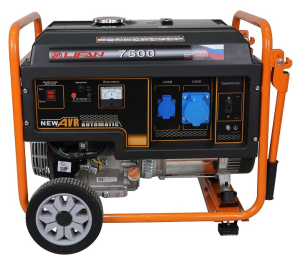 Бензиновый генератор Lifan 7 GF-6 (7500)