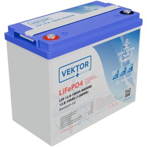 Аккумулятор Vektor Plus LFP 12-100 Marine