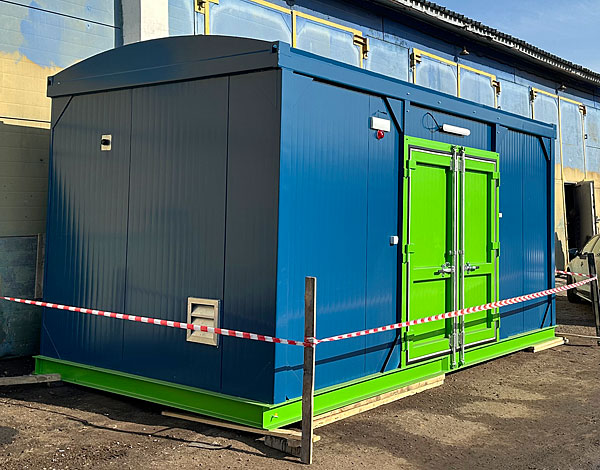 Блок-контейнер для насосной станции