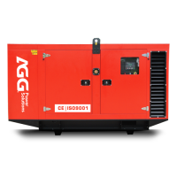Дизельный генератор AGG Power CU44D5A в кожухе Дизельный генератор AGG Power CU44D5A в кожухе