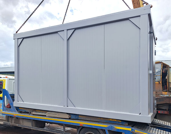 Блок-контейнер для телекоммуникационного оборудования