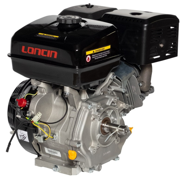 Бензиновый двигатель Loncin G420FD (A type) D25 0.6A
