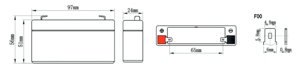 Аккумулятор Vektor Energy GP 6-1.3S
