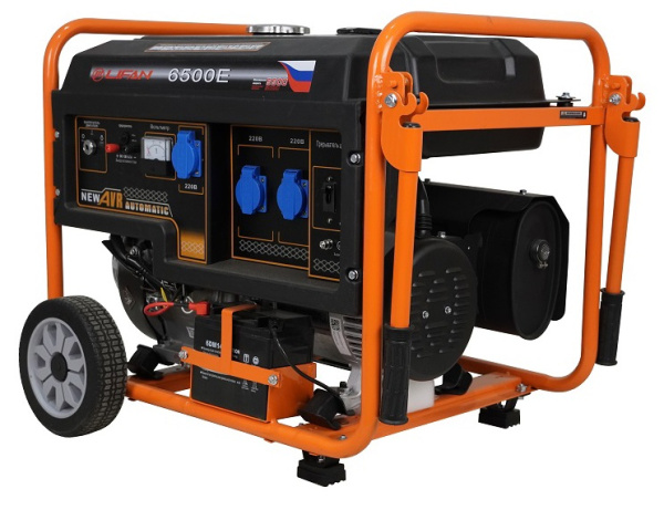 Бензиновый генератор Lifan 5 GF-4 (LF6500E)