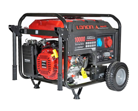 Бензиновый генератор Loncin LC10000D-AS, 3-х фазный
