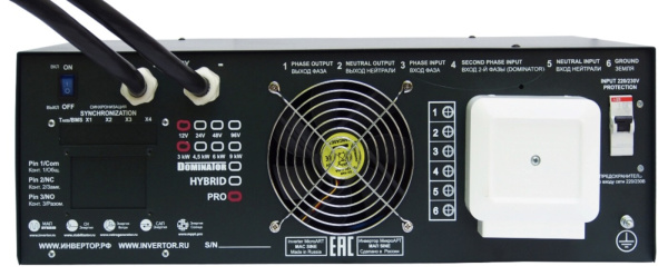 Инвертор МАП MicroArt SIN Pro 3кВт 12В